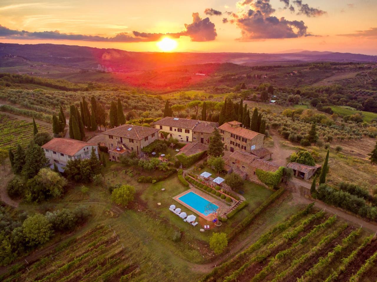 Agriturismo Fattoria Santo Stefano Греве-ін-К'янті Екстер'єр фото